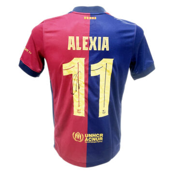 Signed Alexia Putellas Shirt – FC Barcelona Femeni Icon