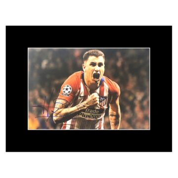 Signed Jose Maria Gimenez Photo Display 16x12 - Atletico Madrid Icon