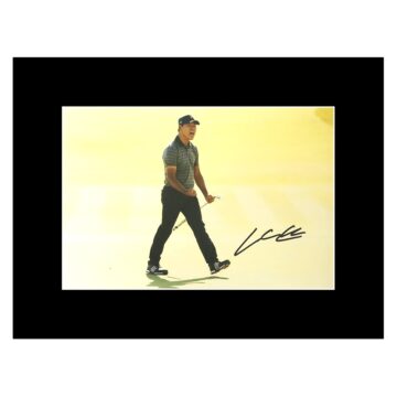Signed Kim Si-woo Photo Display 16x12 - Presidents Cup 2024