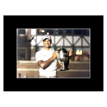 Signed Aaron Rai Photo Display 16x12 - Wyndham Championship Winner 2024