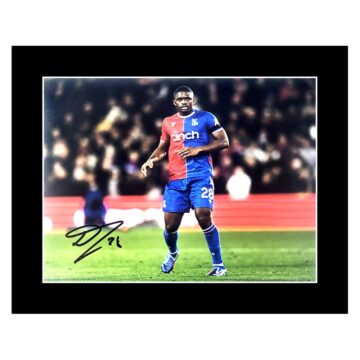 Cheick Doucoure Signed Photo Display 12x10 - Crystal Palace F.C.