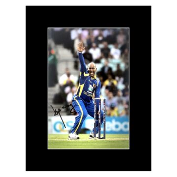 Signed Sanath Jayasuriya Photo Display 16x12 - Sri Lanka Icon