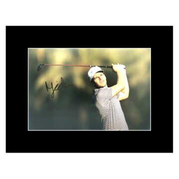 Signed Matthew Jordan Photo Display 16x12 - Golf Icon Autograph