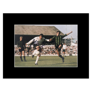 Signed Alan Mullery Photo Display 12x10 - Tottenham Hotspur Icon
