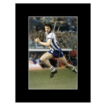 Signed Mark Lawrenson Photo Display 12x10 - Brighton & Hove Albion Icon