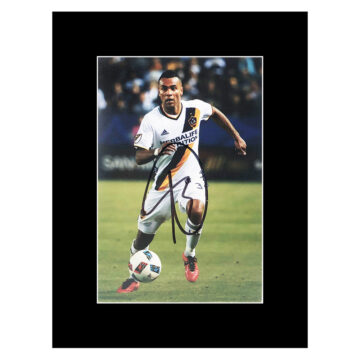 Signed Ashley Cole Photo Display 8x6 - LA Galaxy Icon