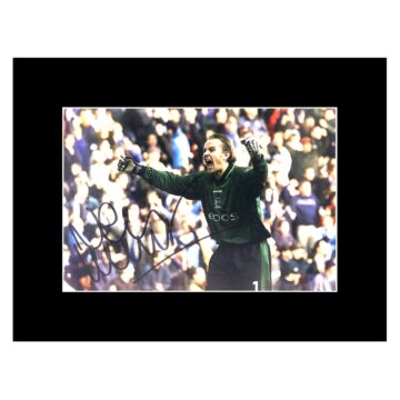 Signed Nicky Weaver Photo Display 8x6 - Manchester City FC Icon