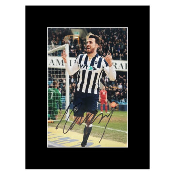 Signed Lee Gregory Photo Display 8x6 - Millwall Football Club