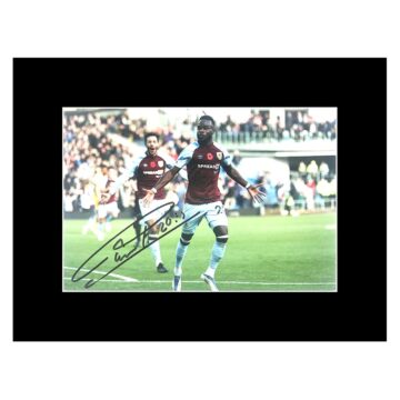 Signed Maxwel Cornet Photo Display 8x6 - Burnley F.C. Icon