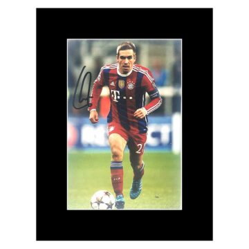 Philipp Lahm Signed Photo Display 8x6 - FC Bayern Munich