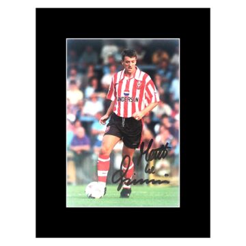Autograph Matt Le Tissier Photo Display 8x6 - Southampton F.C. Icon