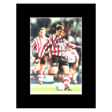 Autograph Matt Le Tissier Photo Display 8x6 - Southampton F.C.