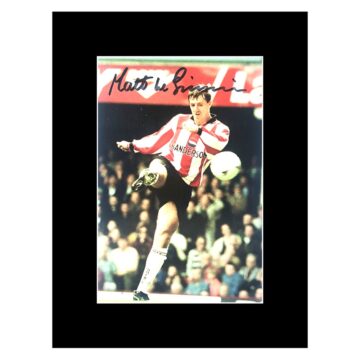 Autograph Matt Le Tissier Photo Display 8x6 - Southampton Football Club