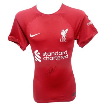 Signed Darwin Nunez Shirt - Liverpool FC Icon