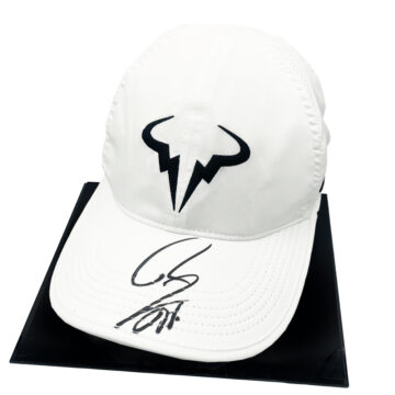 Signed Rafael Nadal Framed Hat - 22 Grand Slam Titles