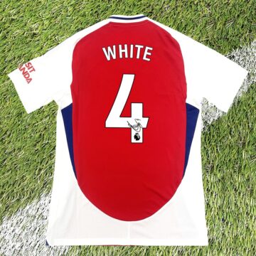 Signed Ben White Shirt - Arsenal Football Club