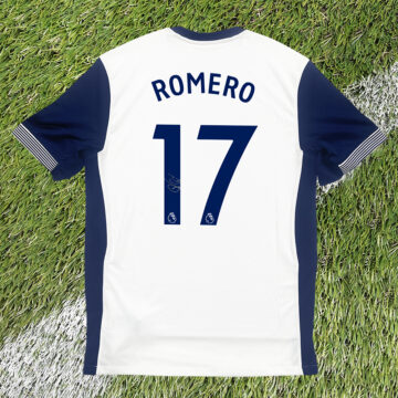 Signed Cristian Romero Shirt - Tottenham Hotspur Icon