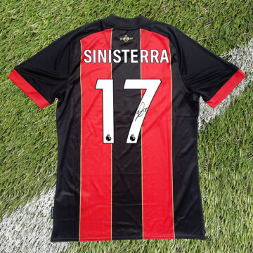 Signed Luis Sinisterra Shirt - AFC Bournemouth Icon