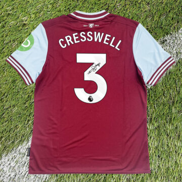 Signed Aaron Cresswell Shirt - Premier League 2025