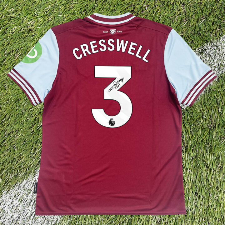 Signed Aaron Cresswell Shirt - Premier League 2025