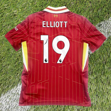 Signed Harvey Elliott Shirt - Premier League 2025