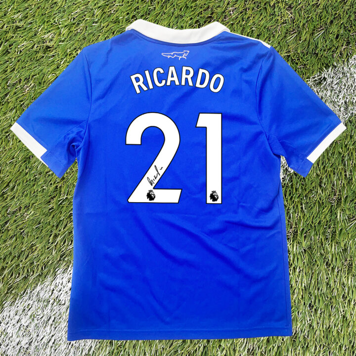 Signed Ricardo Pereira Shirt - Leicester City Icon