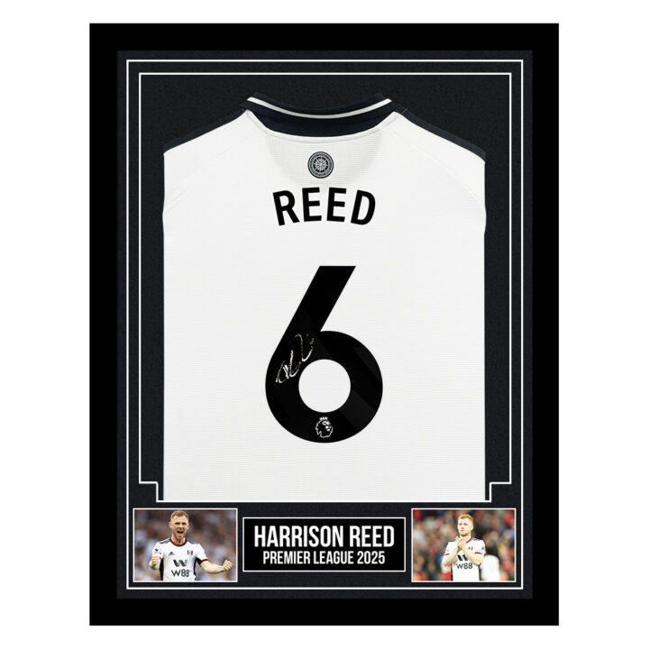Signed Harrison Reed Framed Shirt - Premier league 2025