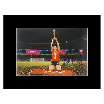 Signed Alba Redondo Photo Display 16x12 - World Champion 2023