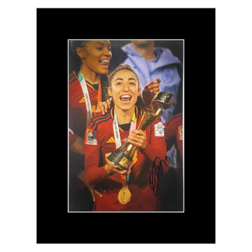 Signed Olga Carmona Photo Display 16x12 - World Champion 2023