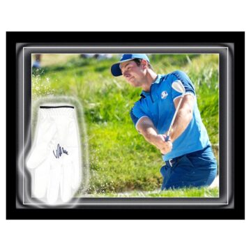 Signed Viktor Hovland Glove Framed Dome - Ryder Cup Winner 2023