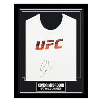 Conor McGregor Signed Framed Shirt - UFC World Champion
