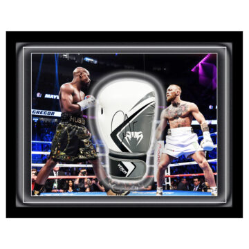 Signed Conor McGregor Glove Framed Dome - Boxing Icon