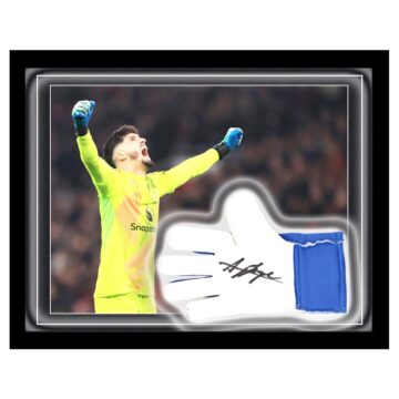 Signed Altay Bayindir Glove Framed Dome - Manchester United Icon