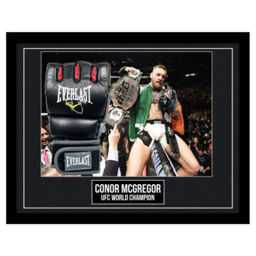Conor McGregor Signed & Framed Glove - UFC World Champion