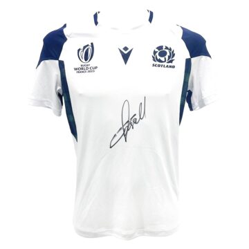 Finn Russell Signed Shirt - Rugby World Cup 2023