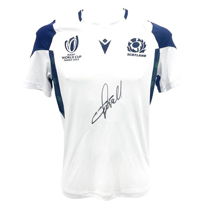 Finn Russell Signed Shirt - Rugby World Cup 2023