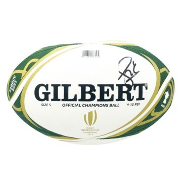Signed Siya Kolisi Ball - Rugby World Cup Winner 2023