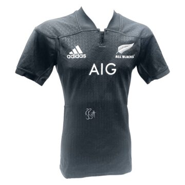 Signed Beauden Barrett Shirt - Rugby World Cup Winner