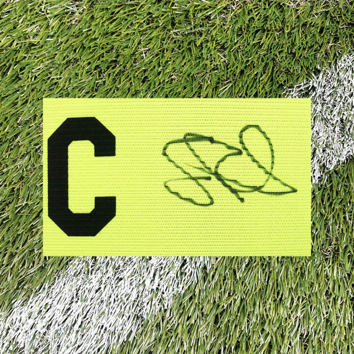 Signed Steve Thompson Armband - Rugby World Cup Winner 2003