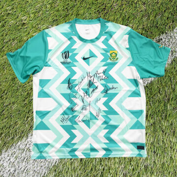 Signed Springboks Away Shirt - Rugby World Cup Winners 2023