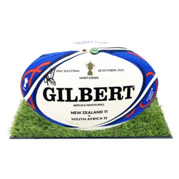 Signed Cheslin Kolbe Framed Ball - RWC Final Match Ball 2023