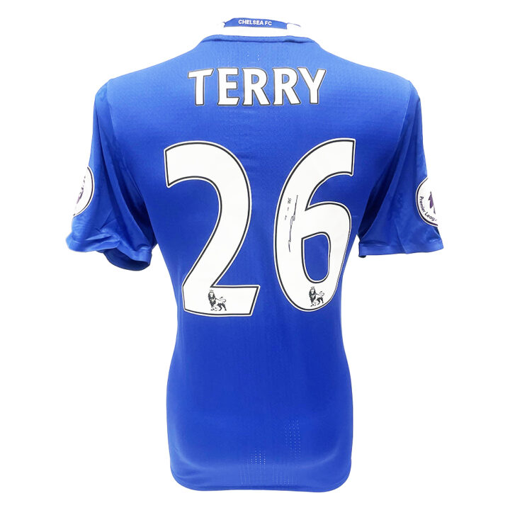 Signed John Terry Match Issue Shirt - Premier League Champion 2017