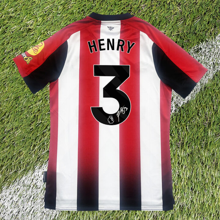 Signed Rico Henry Shirt - Premier League 2024/25