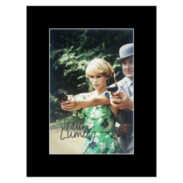 Signed Joanna Lumley Photo Display - 8x6 The New Avengers Icon Autograph