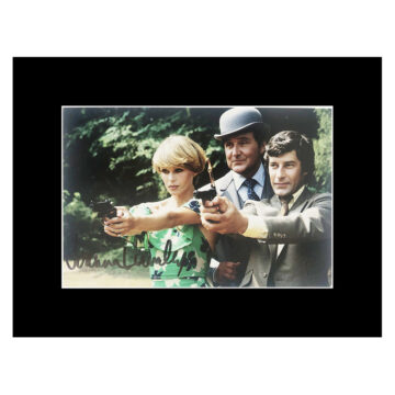Signed Joanna Lumley Photo Display - 8x6 The New Avengers Autograph