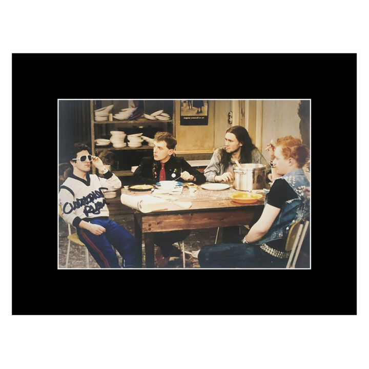 Signed Christopher Ryan Photo Display - 8x6 The Young Ones Autograph