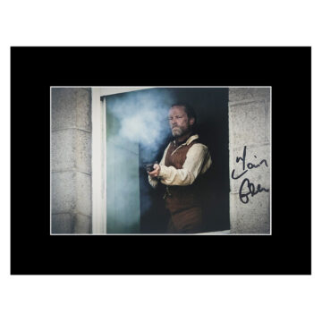 Iain Glen Signed Photo Display - 8x6 Ripper Street Icon Autograph