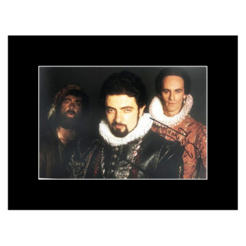 Signed Tony Robinson Photo Display - 8x6 Blackadder Icon