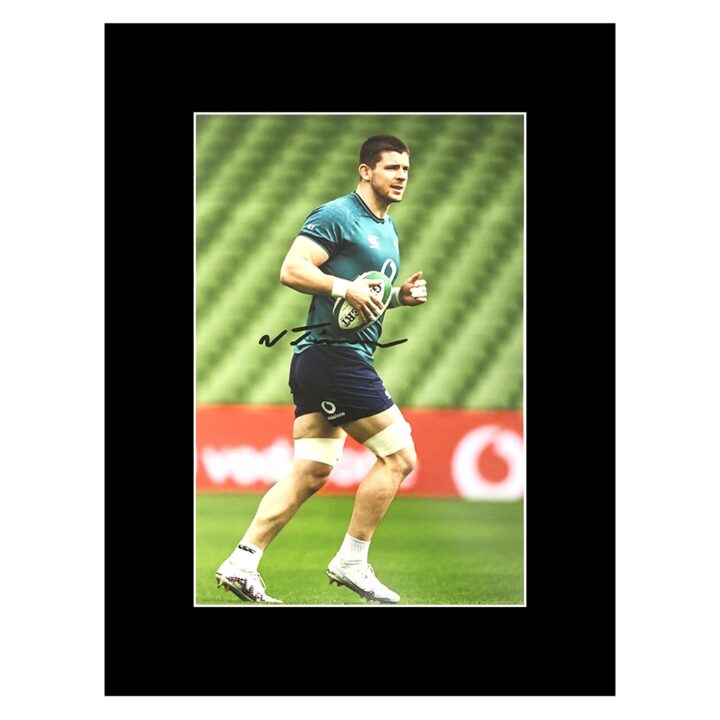 Signed Nick Timoney Photo Display - 16x12 Ireland Rugby Autograph