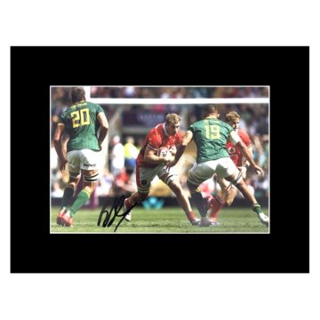 Signed Ben Carter Photo Display - 16x12 Wales Rugby Autograph